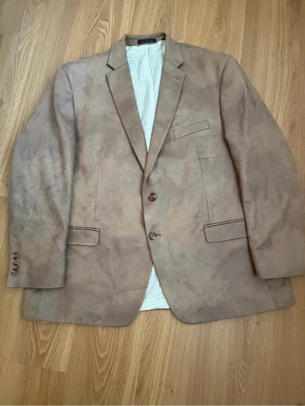 Ralph Lauren Men’s 50R Suede Style Blazer